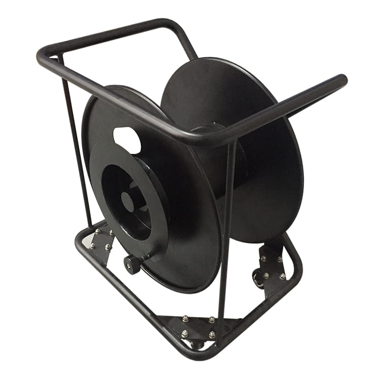 Tactical Fiber Optic Cable Reel WTTC-05 Metal Trolley Type
