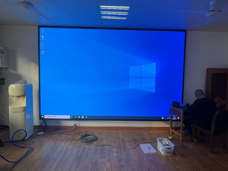 室內LED全彩屏安裝 室內LED全彩屏安裝