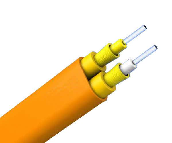 Flat Twin Indoor Fiber Optic Cable 2 fiber