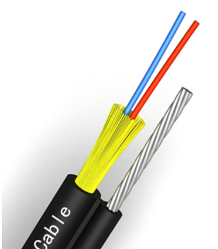 Outdoor FTTH Drop Cable with Kevlar Yarn