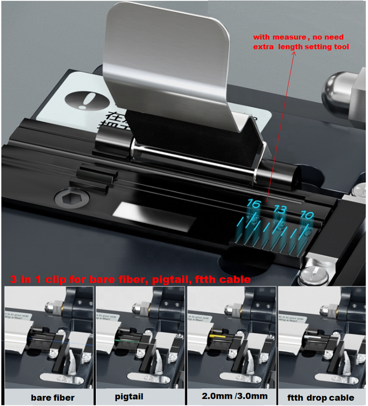 DVP-105 Optic fiber cleaver parts for fiber laser